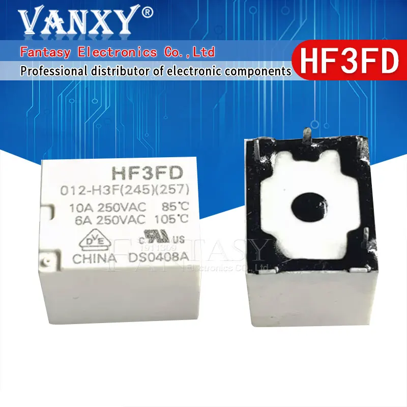 

1PCS HF3FD-009-ZTF HF3FD 009-ZTF (576) HF3FD-012-ZTF HF3FD-009-H3F 4PIN 5PIN Relay