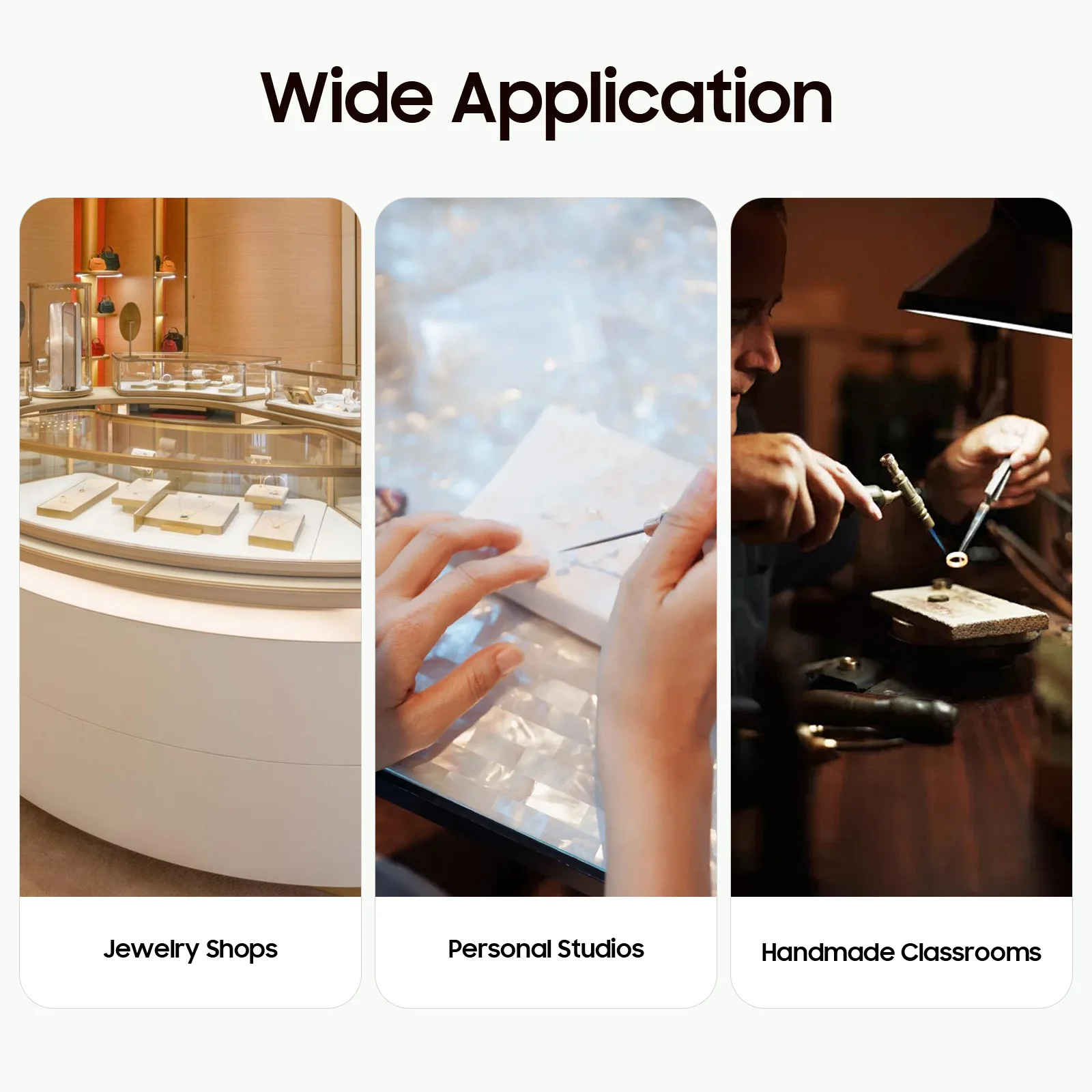 Multi Functional Ring Bending Kit Manual Tabletop Ring Bender Tool Chrome Steel Steel Nickel Plated Silver Wood Color