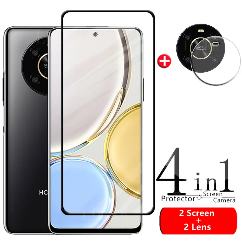 Full Cover Glass For Huawei Honor Magic 4 Lite Tempered Glass Full Glue Film Screen Protector For Honor Magic 4 Lite Lens Glass