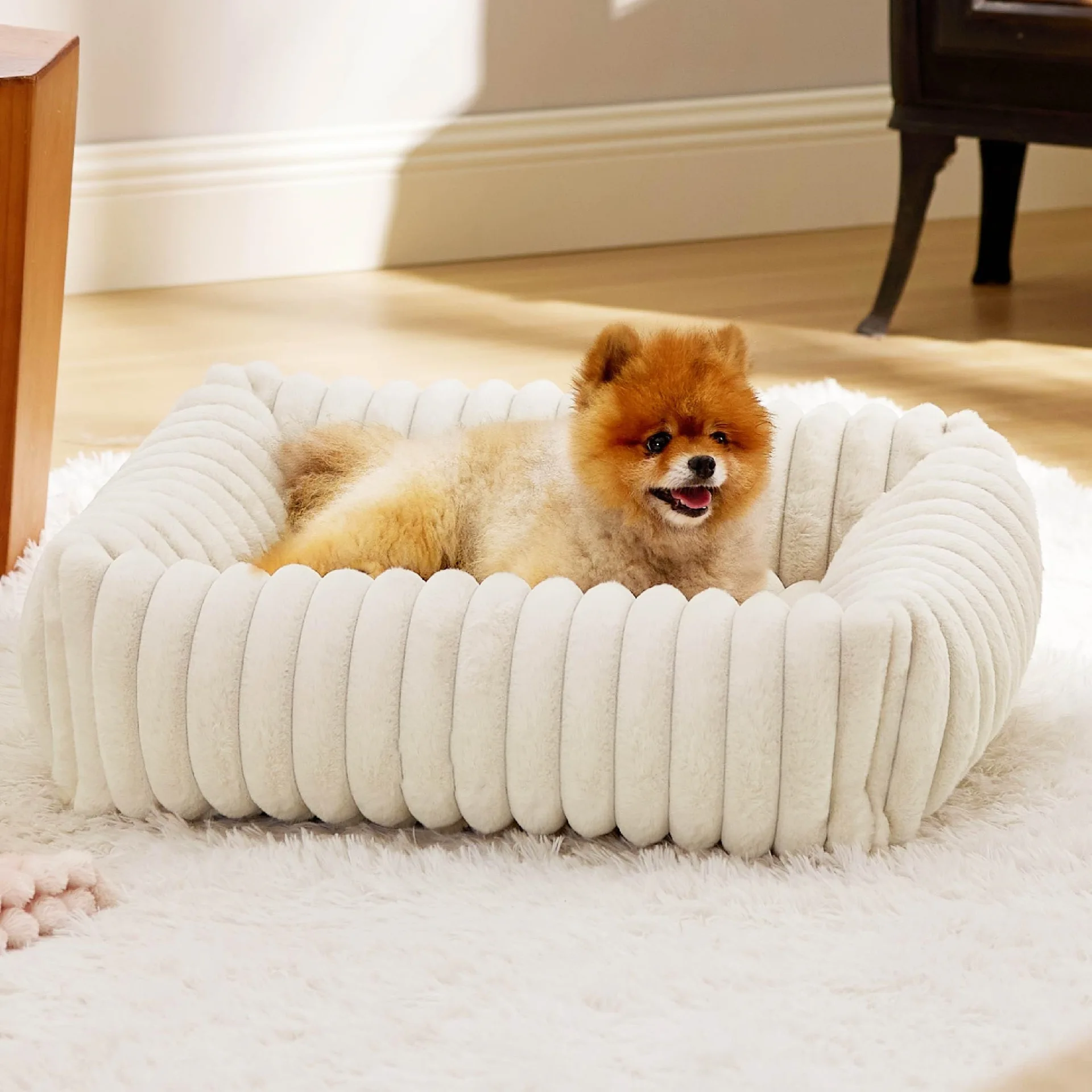 Wholesale Manufacturer Custom Logo Pet Product Supplier Cat Dog Bed Luxury