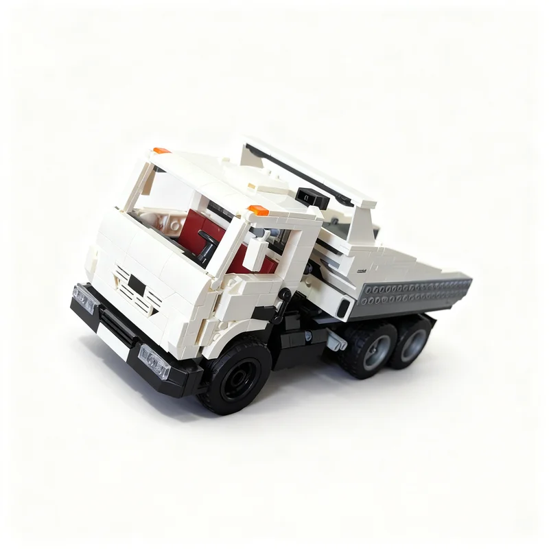 907pcs MOC Kamaz Creator Expert Model Building Blocks Toy Construction Christmas Gifts Assemble Education Birthday Idea Creative