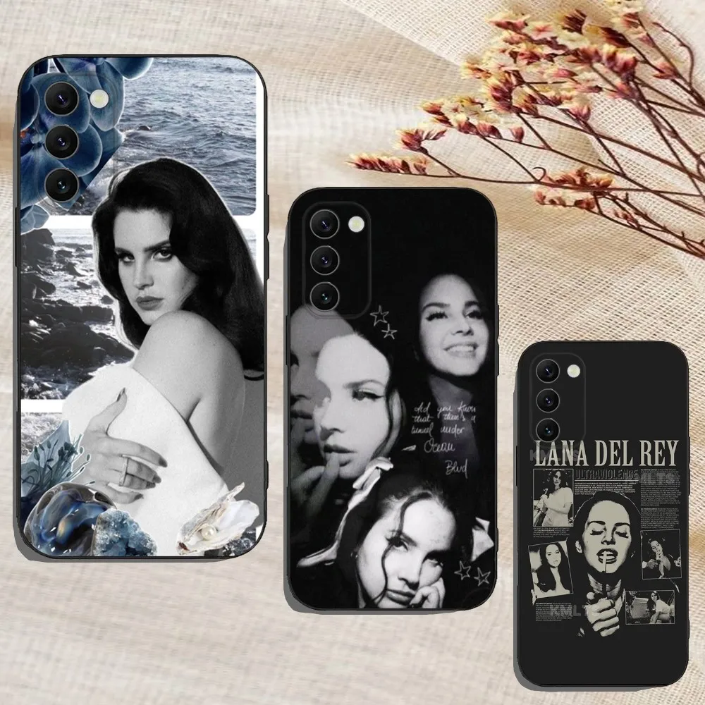 Singer L-Lana D-Del R-Rey Phone Case For Samsung Galaxy A13,A21s,A22,A31,A32,A52,A53,A71,A80,A91 Soft Black Cover