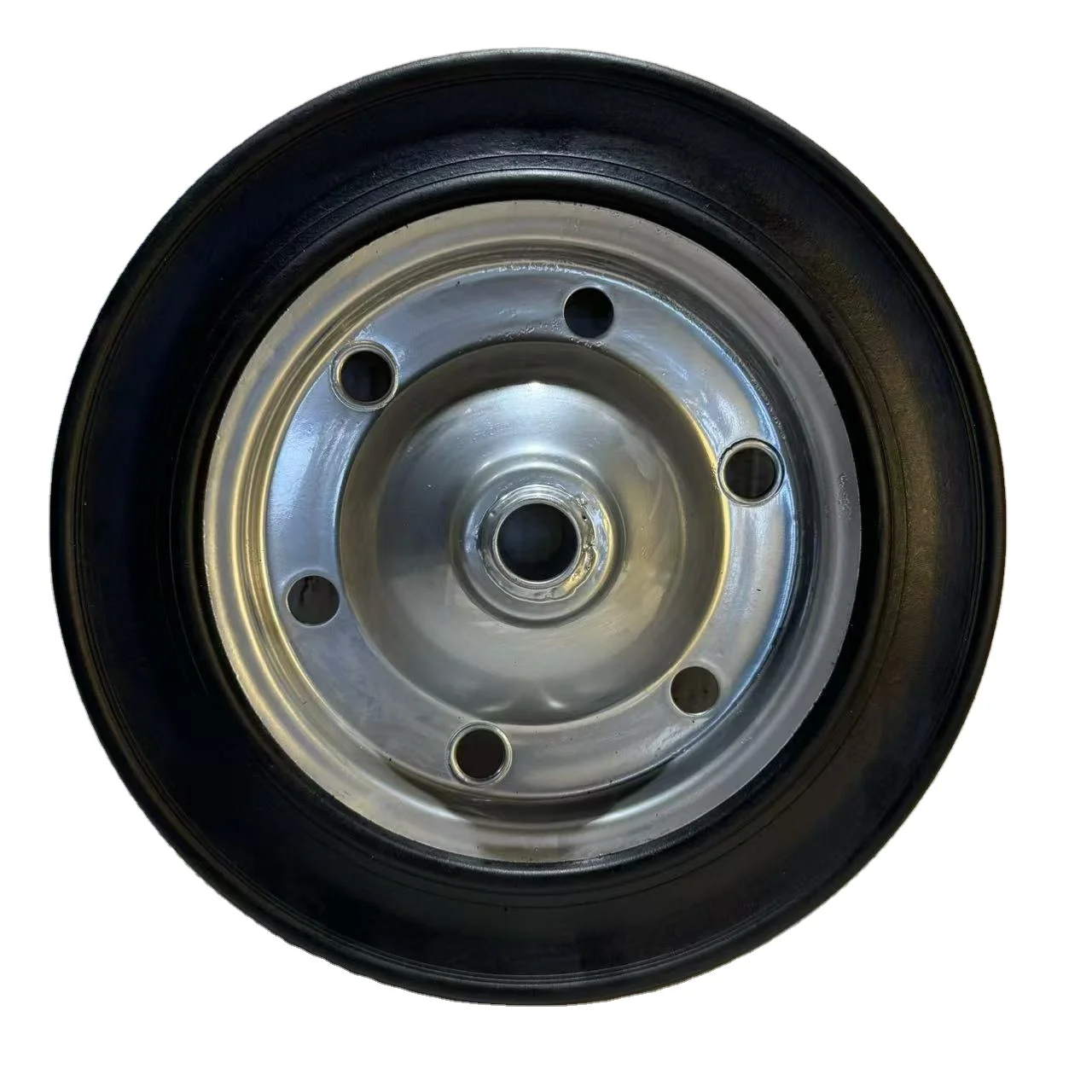 15 Inch Solid Rubber Wheels for Wheelbarrow