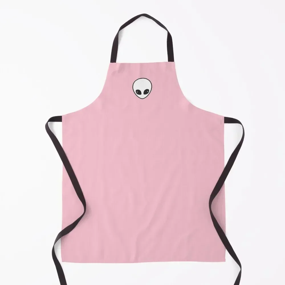 

Pastel Alien Head Apron Woman Kitchens work ladies Kitchen Front Household Items Kitchen Apron