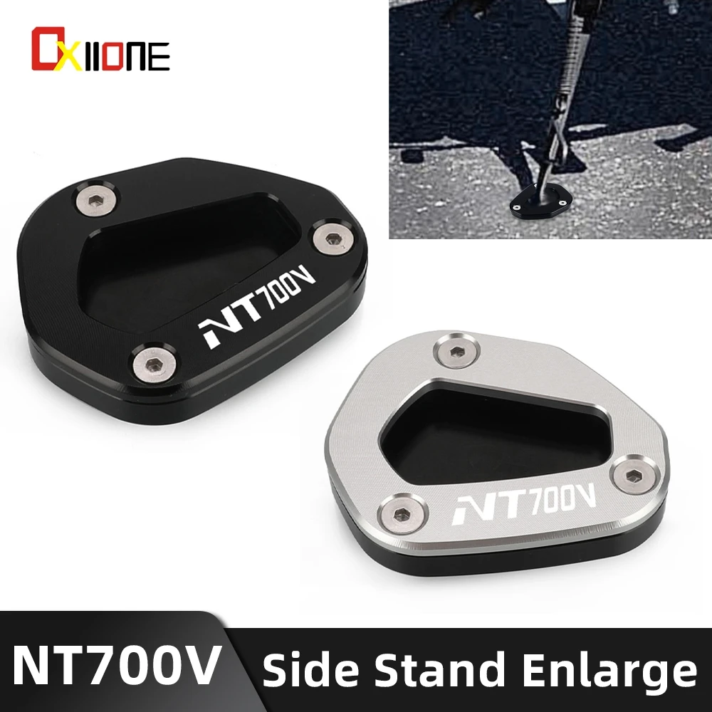 

2006-2016 For Honda NT700V DEAUVILLE NT 700V Deauvuille ABS Motorcycle Accessories Kickstand Side Stand Extension Support Plate