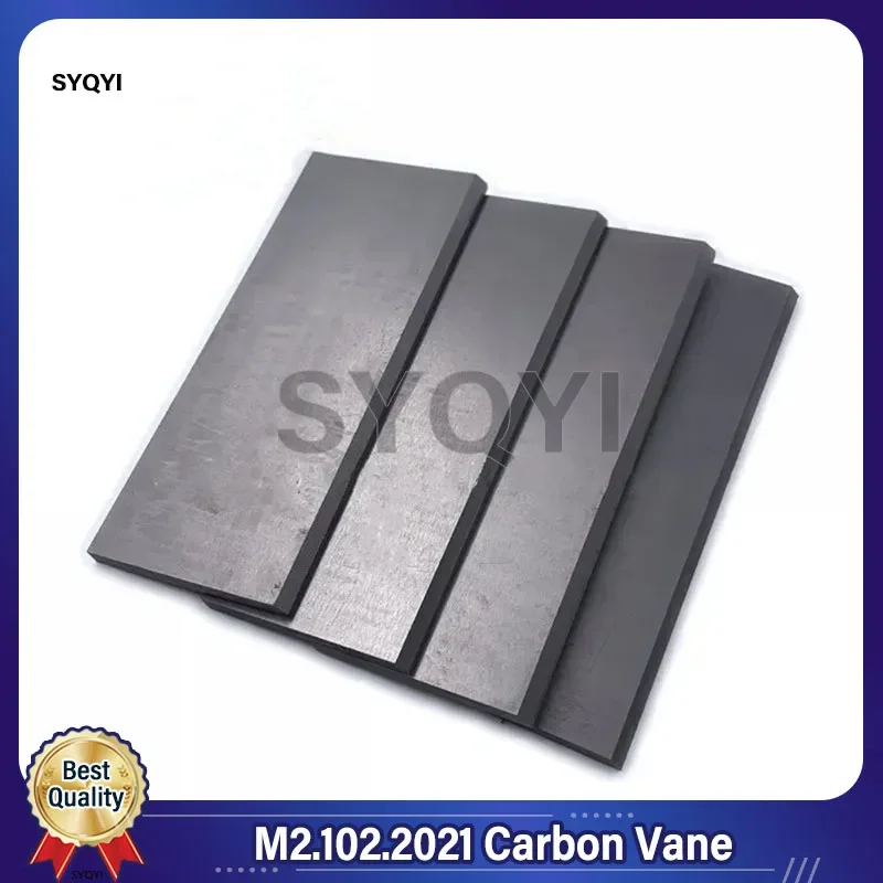 1Set=6PCS Best Quality  M2.102.2021 Carbon Vane 5*52*130mm For Heidelberg SM74 Compressor M2.102.1911 Printing Machinery Parts