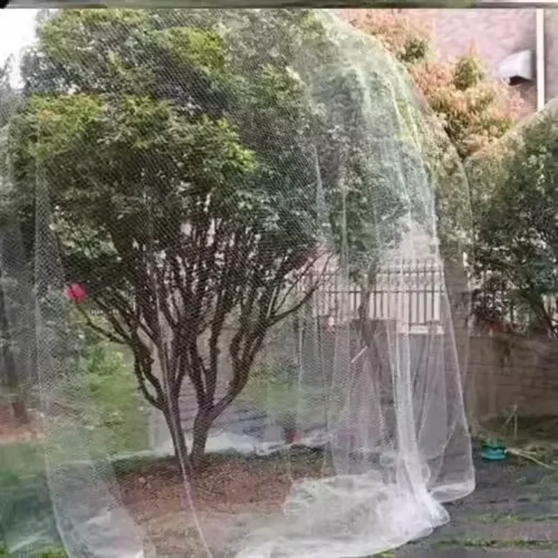 Greenhouse Grape Peach Tree Bird Proof Net Nylon Protective Net Cover  Wear Resistant Breathable Anti-aging Fruit Tree Mesh deco