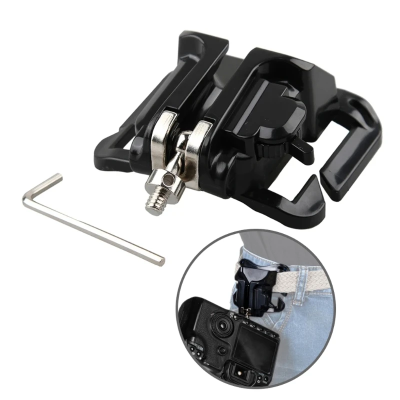 Легкий ремень для фотоаппарата с быстро открывающимся прочным поясным креплением для зеркальных фотоаппаратов и фотоаппаратов