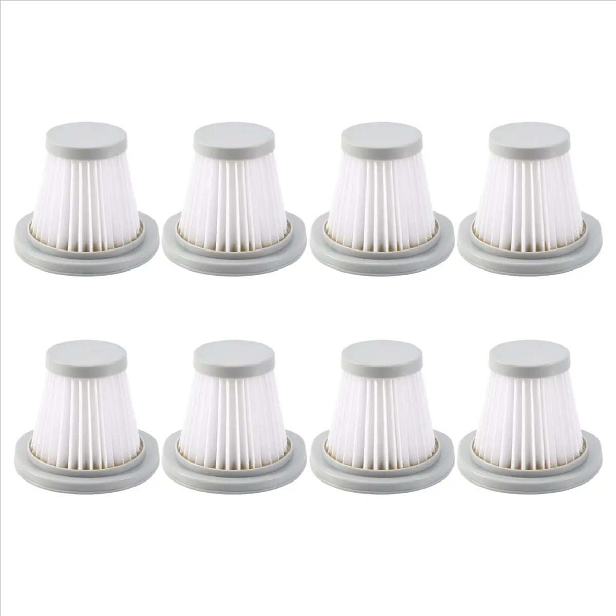 DT56 Filters 8Pcs for Deerma DX118C DX128C Vacuum Cleaner Accessories Elements Sweeping Robot Replacement Part Cleaning