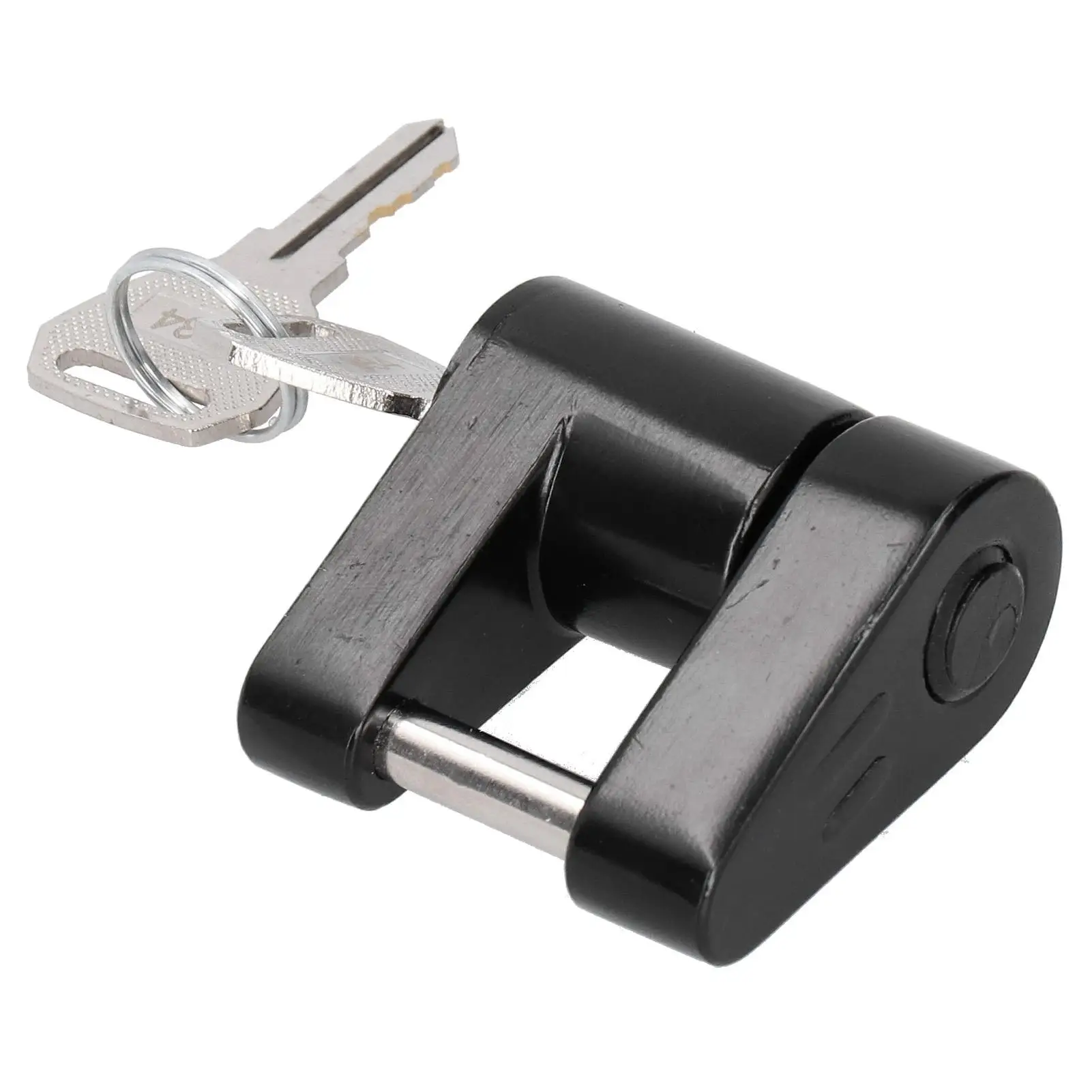 

Zinc Alloy Trailer Hitch Coupler Locks 1/4in Diameter Anti-Theft for tow RV Truck Car
