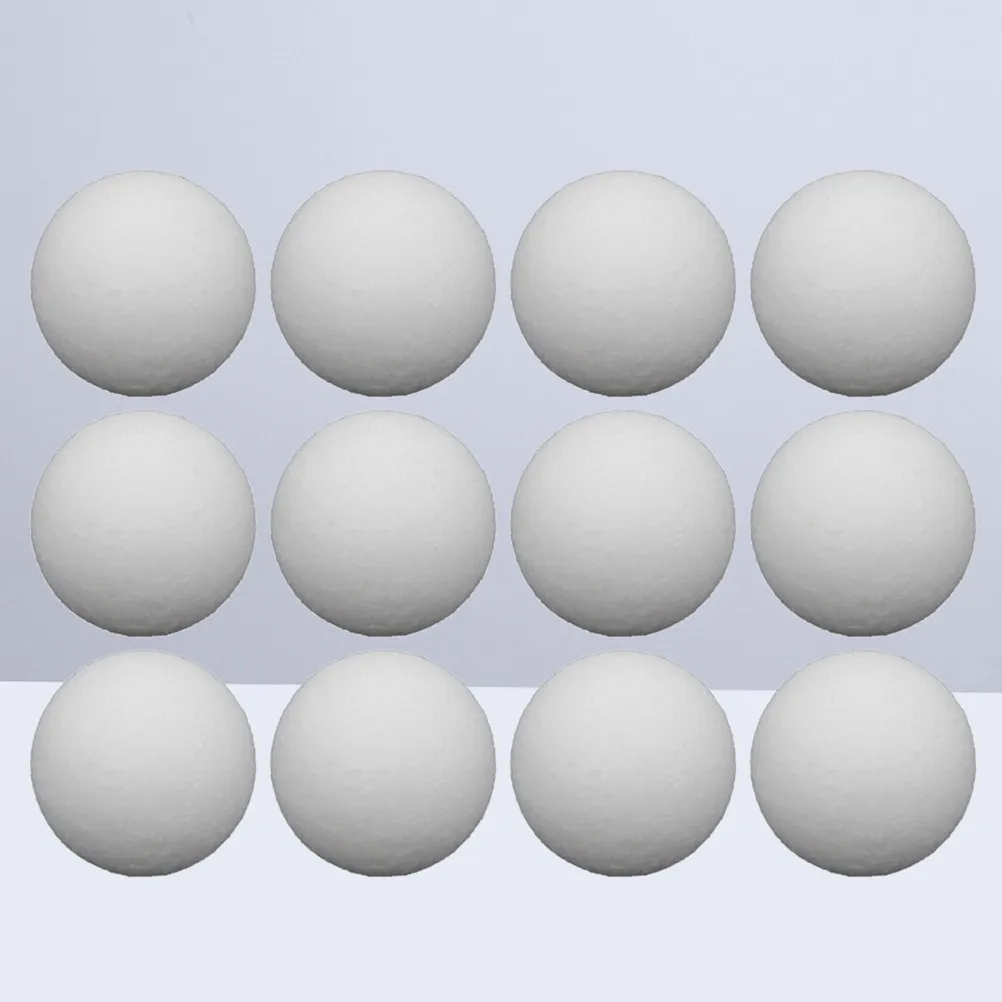 

12Pcs 36Mm Replacement Soccer Balls Matte Surface for Table Soccer Games ABS Mini Balls Perfect Tabletop Game