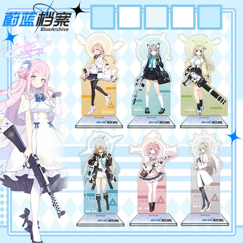 Blue Archive 16cm Acrylic Standee Anime Game Merchandise Desktop Display Wholesale Dropshipping Custom Made Collectible Figure