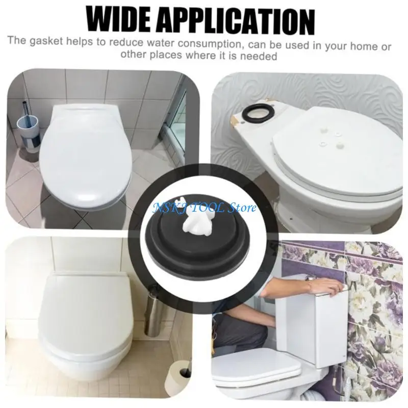 L8RC Pack Of 5 Toilet Cistern Inlet Valves Diaphragm Washers Replacement Diaphragm Seals for Leak Prevention & easy installs