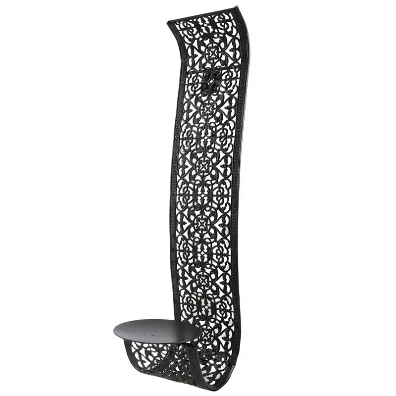 

Новое настенное крепление ABJX для свечей: подсвечник-бра для столбчатых свечей, декоративный держатель для свечей для украшения комнаты