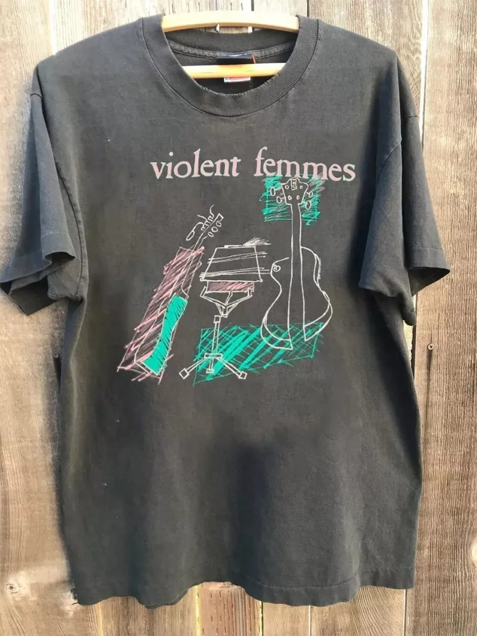 Violent Femmes 1989 Tour Charcoal short sleeve Unisex T-Shirt remake S-5XL