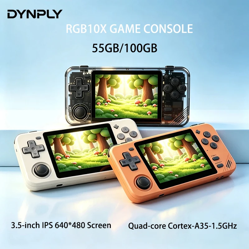 powkiddy-rgb10x-retro-portable-video-handheld-game-console-35-inch-640-480-ips-screen-rk3326-opendinglinux-children's-gifts