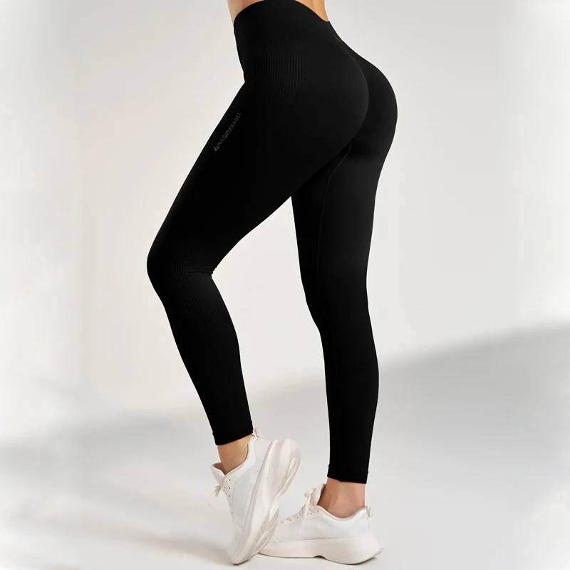 Gym Running Yoga Pants Women\'s Sports Leggings Long Pants High Waisted Tummy Tightening Elastic Sports Pants