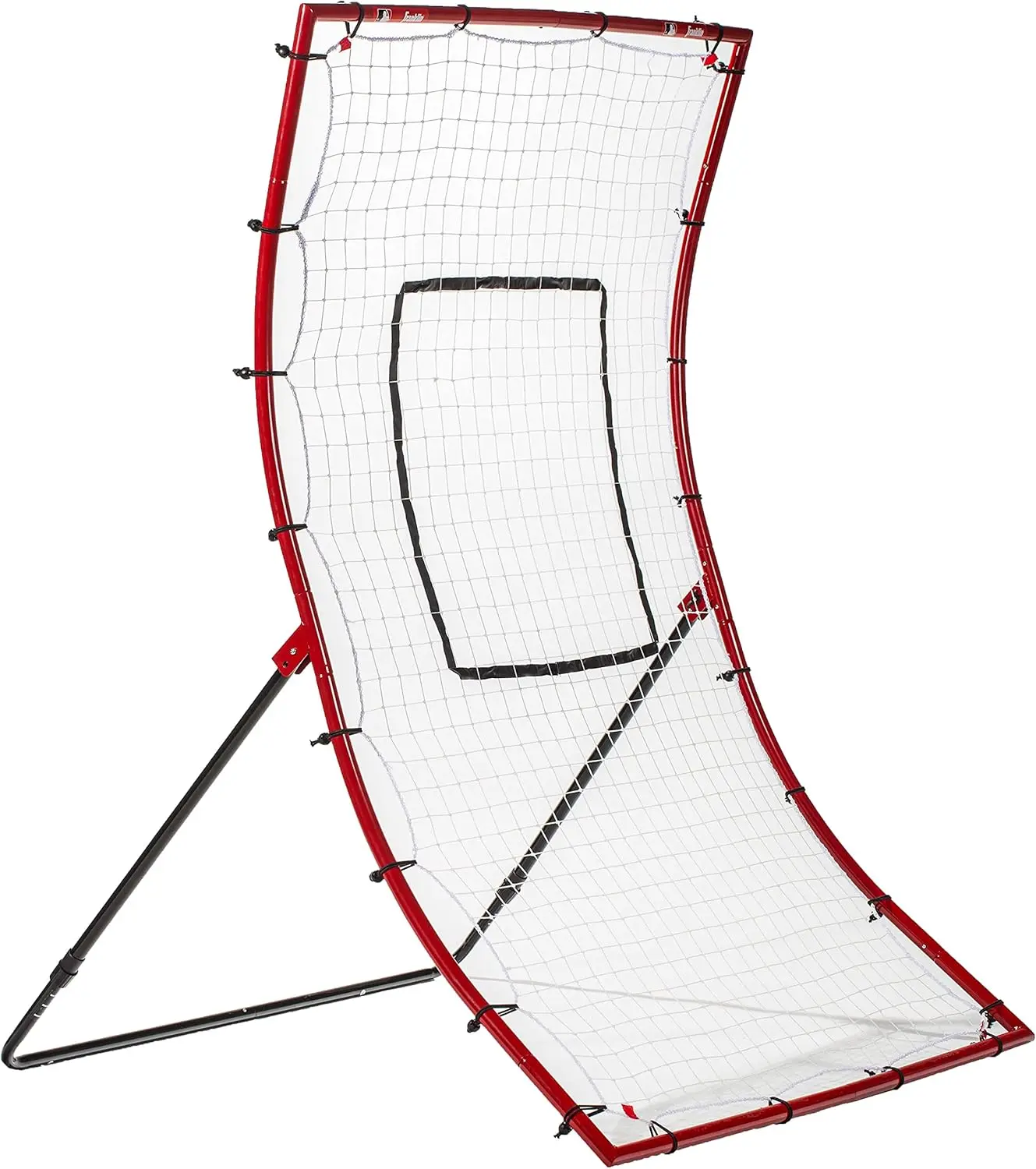 

Baseball Rebounder with Pitchback Nest and Attachable Target - All-Angle Fielding Trainer for Grounders and Pop Flies