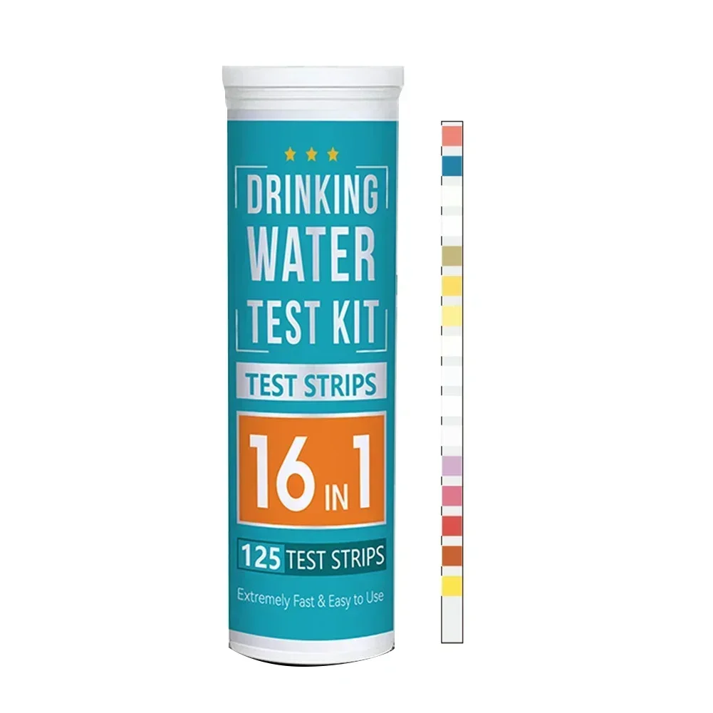 17 In 1 Drinking Water Quality Test Kit Hardness Test Bacteria Test Pad Home Tap PH Test Outdoor Hot Tubs Water Testing Product