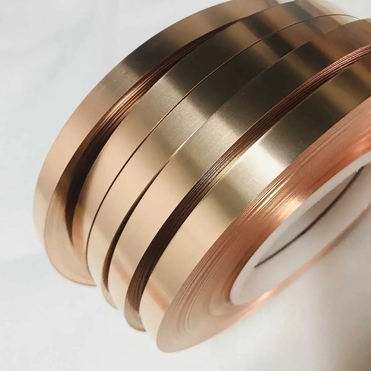 1M 99.99% Pure Copper Foil Strip Width 5/10/20/30mm / T2 Red Copper Narrow Strip Foil Roll Thick 0.1~0.5mm
