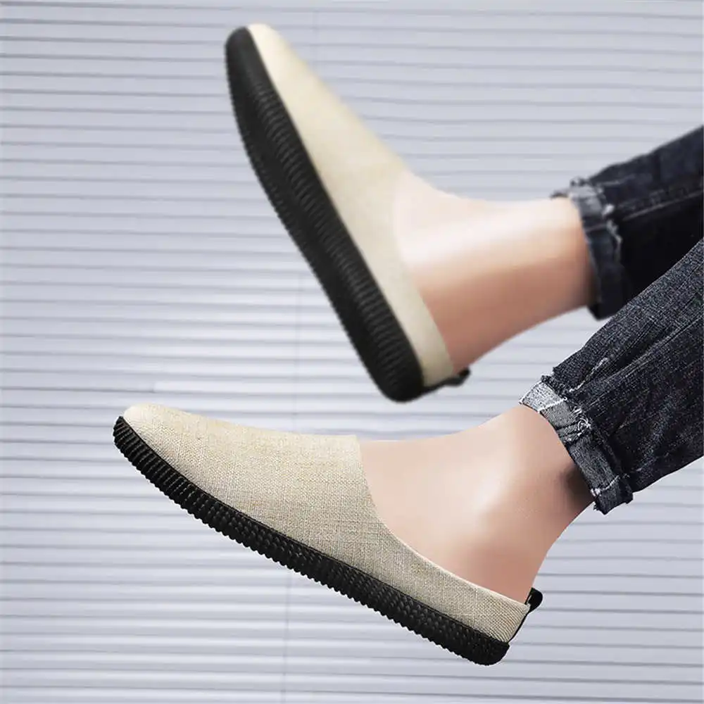 

Canvass Without Lace Man Sports Moccasins Tennis Hiphop Sneakers Walk Shoes Bascket Krasofka Kit Top Grade Seasonal Luxury