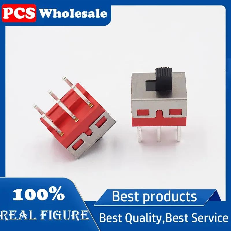 SS-22D10 Two-speed high current 3A250V toggle switch Intelligent electrical two-row six-pin vertical sliding switch