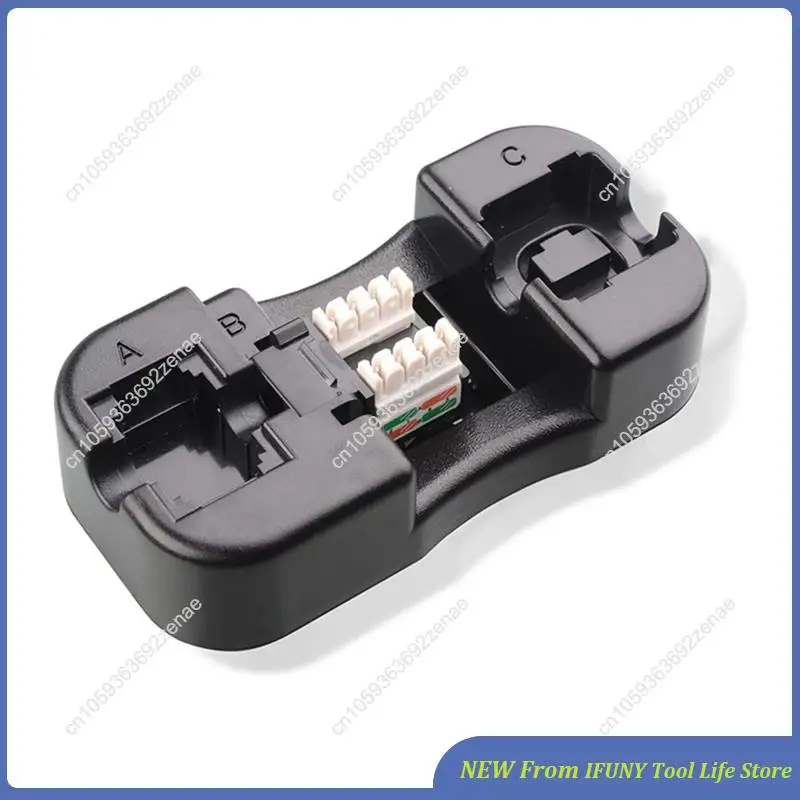 

Универсальный инструмент для проводки RJ45 Cat6/Cat5e/Rj11 для разъема Keystone Jack, перфорационная подставка, инструмент для проводки, новый