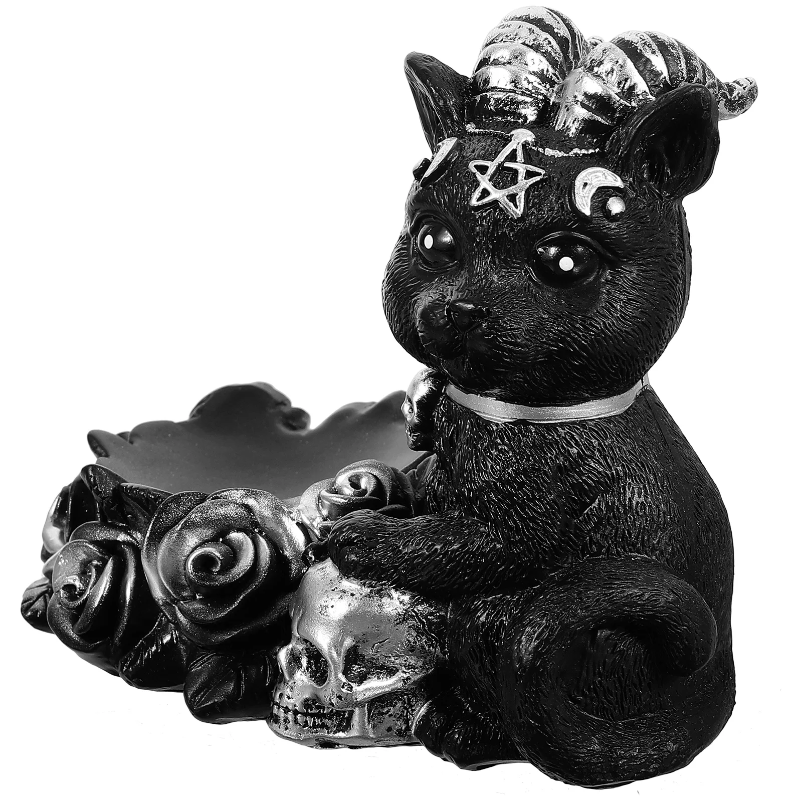 

Crystal Ball Holder Sturdy Resin Sphere Stand Decorative Desktop Display Stand for Room Office Table