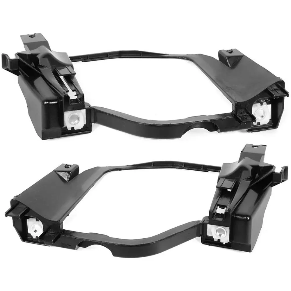 63126936090 63126936089 دعامات تثبيت المصباح الأسود مناسبة لسيارات BMW 5 Series E60 E61 525I 528Xi 530I جديد #2