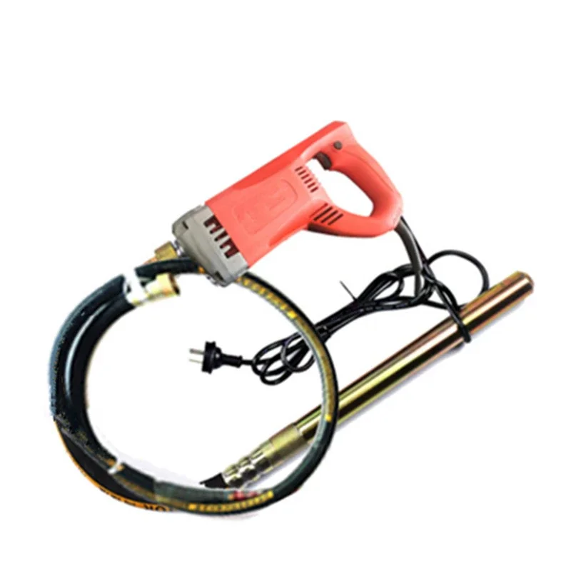 1800W Hand-held Concrete Vibrator with 1M Vibrating Spear Industrial Portable Plug-in Concrete Cement Vibrator