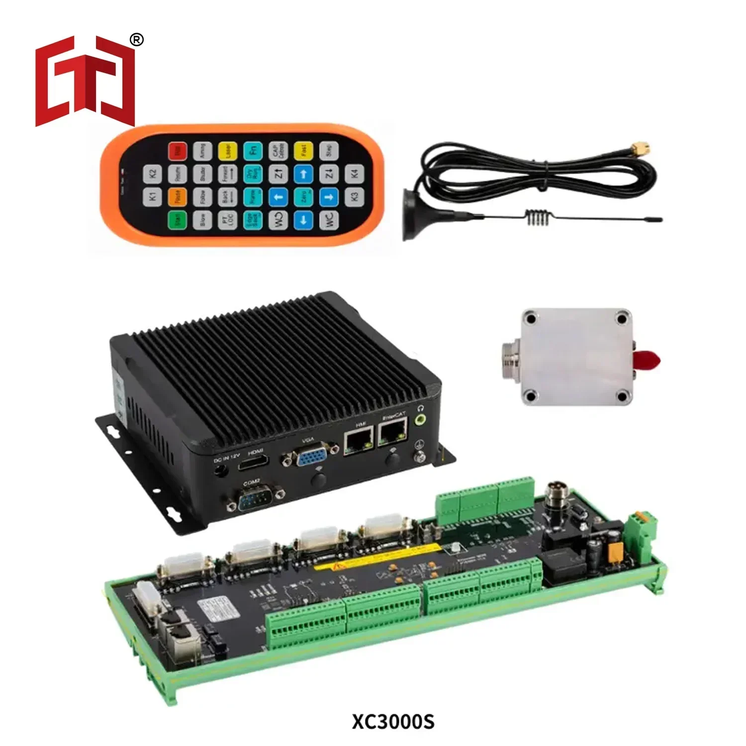 وحدة تحكم القطع بالليزر XC300S جهاز التحكم عن بعد لأجزاء آلة القطع بالليزر باستخدام الحاسب الآلي #1