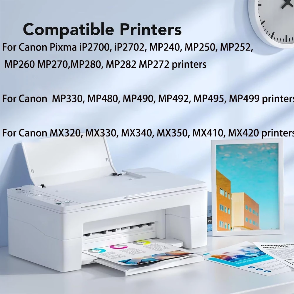 Compatible PG512 CL513 for Canon PG512 CL513 Ink Cartridge for PG-512 Pixma MP230 MP250 MP240 MP270 MP480 MX350 IP2700 Printer