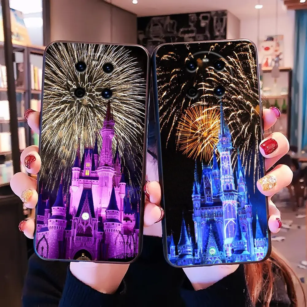 Phone Case For HUAWEI P20 P30 Y6P Y7 Y9 NOVA 2I 3I 7I 8I 9SE HONOR 8X 9X X7 X7A X8 X9A 20 90 Case Anime Paradise World Castle