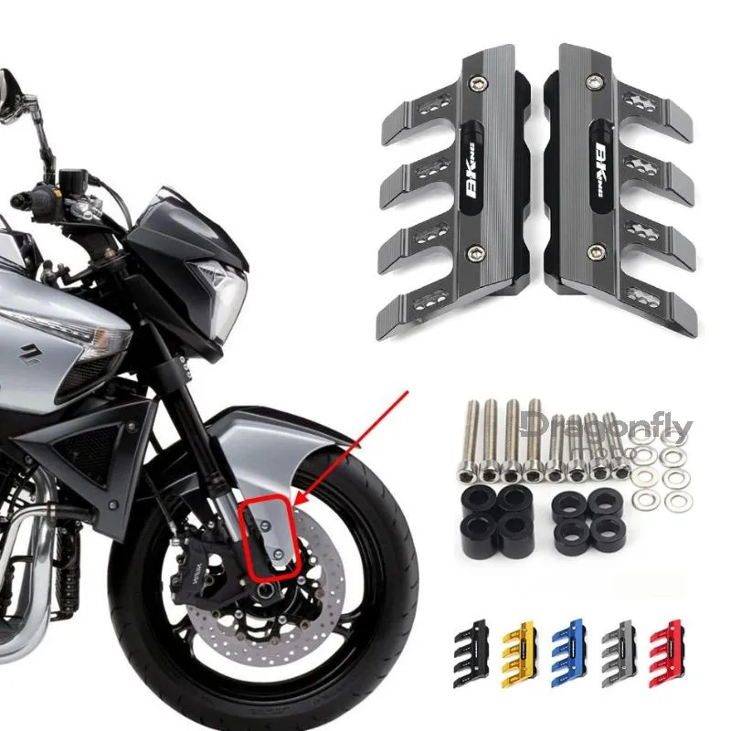

For Suzuki B-KING B-king 1300 1340CC GSX1300BK Motorcycle Mudguard Front Fork Protector Guard Front Fender Anti-fall Accessories
