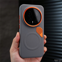 Case For Honor Magic 8 Pro 7 Lite 6Pro X9D X9C Magnetic MagSafe Luxury Silicone PU Leather Back Cover Cooling Shockproof Bumper