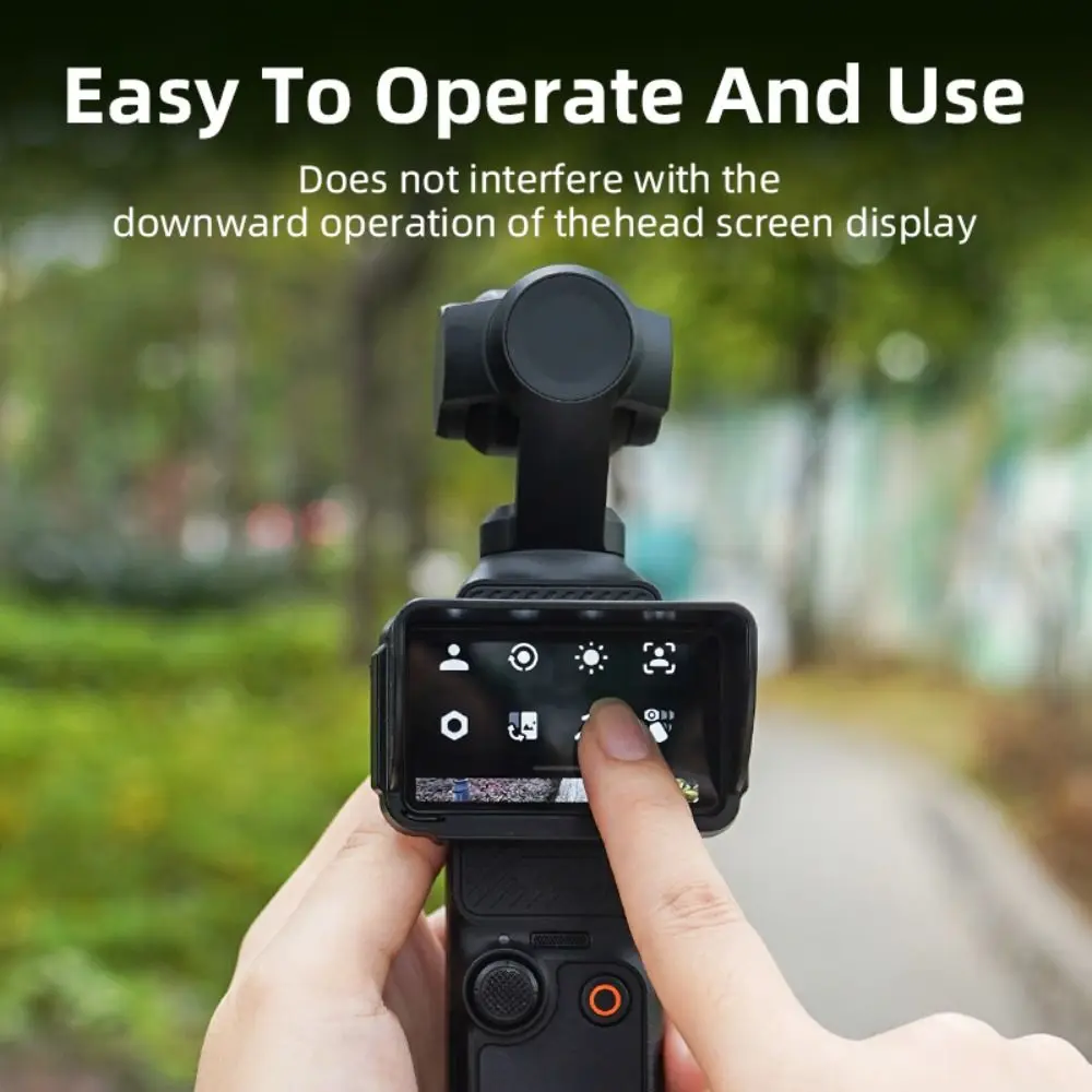 Quick Release Screen Sun Hood Light-blocking Portable Screen Sunshade Cover Lightweight for DJI Osmo Pocket 4/4P/3
