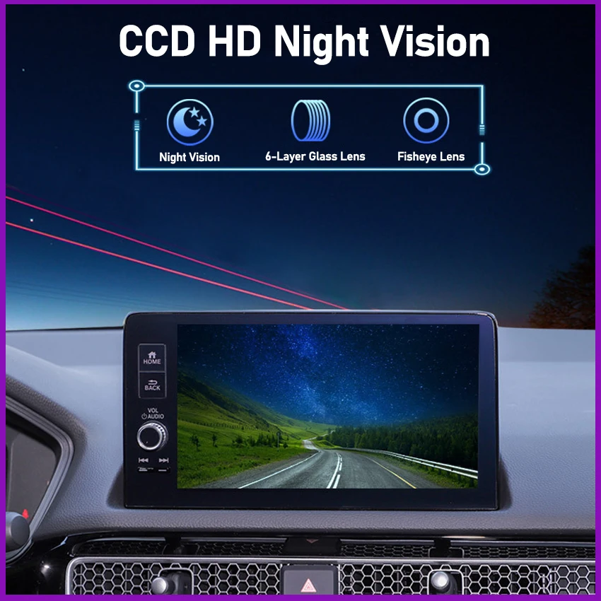 for Mercedes-Benz GLK Series X204 2013-2015 Model Tailgate Handle Reverse MonitCCD High-Definition Fish-Eye Car Rearview Camera