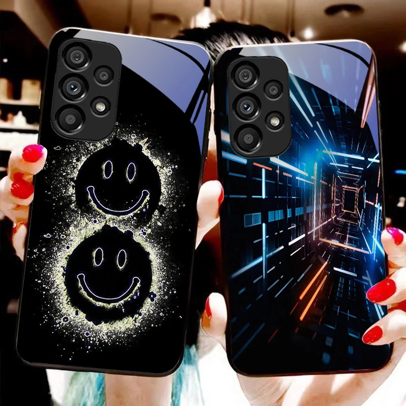 

Teaching Elements For Samsung Galaxy S10 S20 Plus S21 FE S22 S23 S24 FE S25 Ultra Black Tempered Glass Phone Case Hard Shell