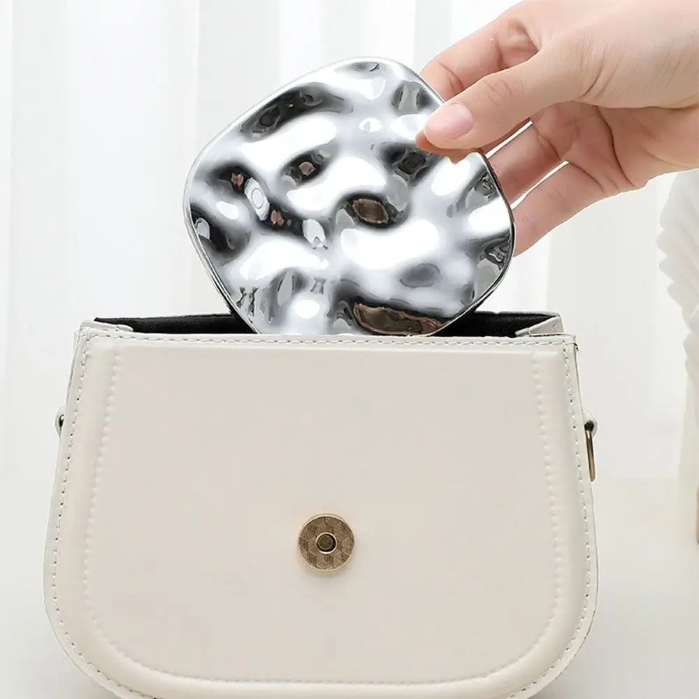 with Mirror Jewelry Storage Box Dustproof Moisture-proof Jewelry organizer Sqaure Large Capacity Earring Storage Case