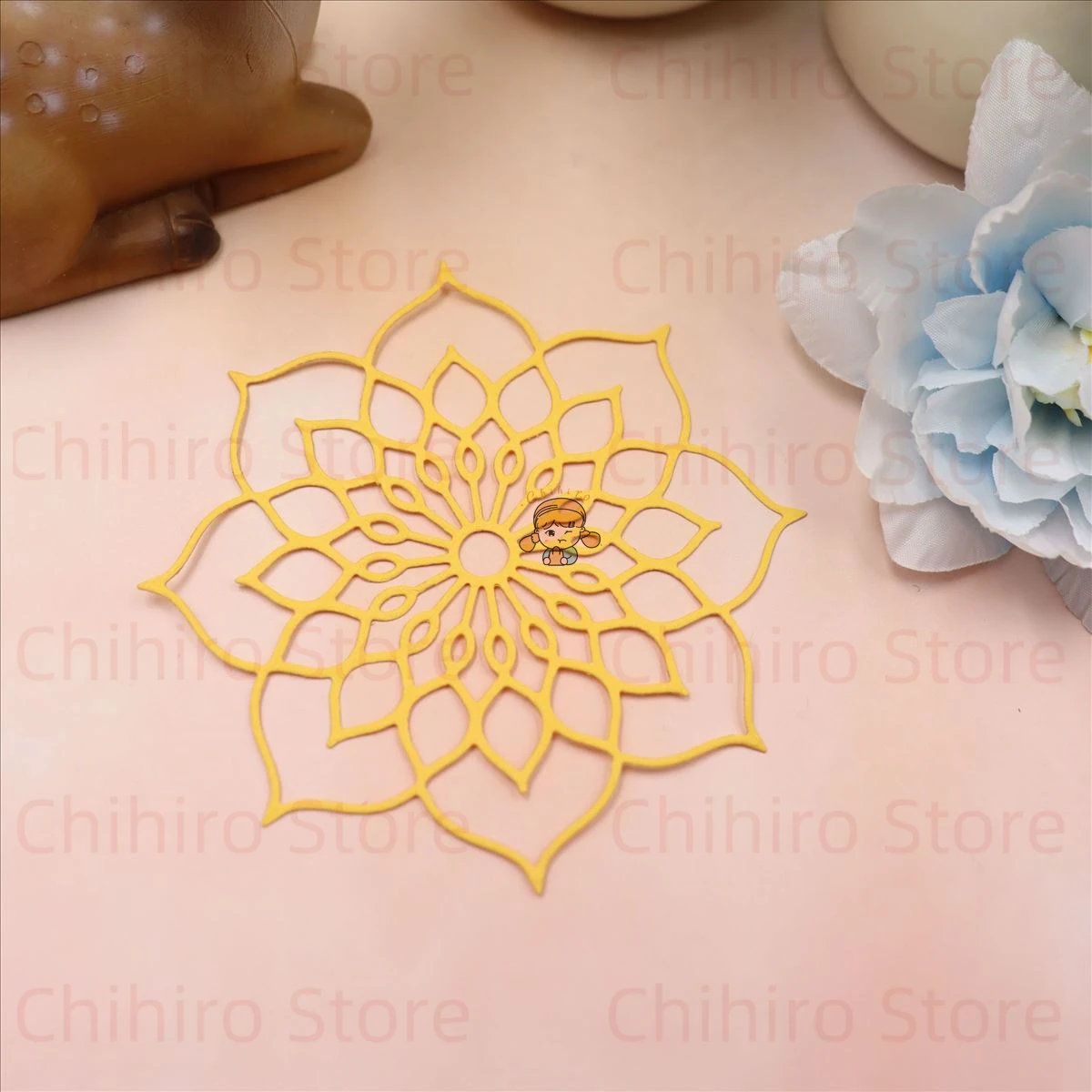 Openwork Lace Cutting Dies And Scrapbooking For Paper Making Crochet Embossing Stamps Frame Card Craft Die Set