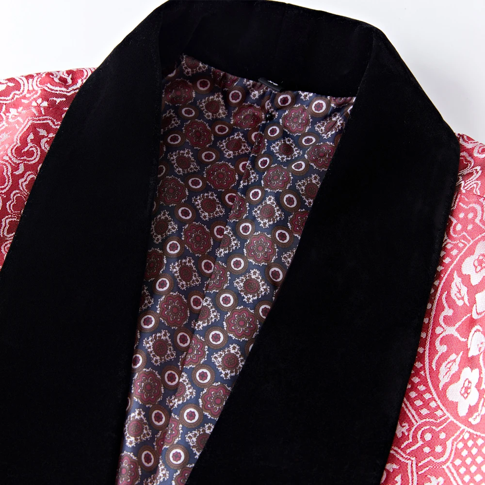 남성 정장 턱시도 슈트 세트 슬림핏 2피스 고급 파티 디너 재킷 팬츠