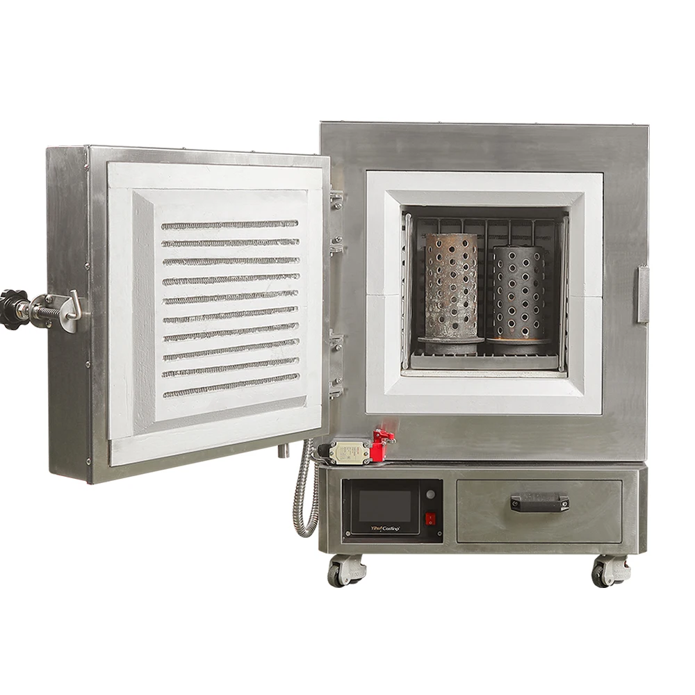 Slope Heating 4 Pcs Flask High Temperature Burnout Oven for Lost Wax Casting Jewelry Machinery