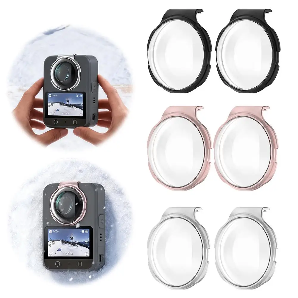 ل DJI OSMO 360 عدسة واقية مرآة كاميرا زجاج الغطاء الواقي الغبار ومقاومة للخدش ملحقات الكاميرا #1