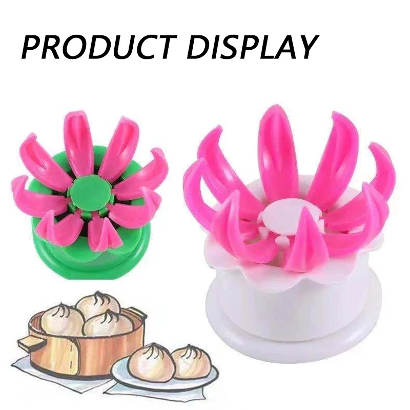 Pastry Pie Dumpling Maker Chinese Baozi Mold Baking and Pastry Tool Steamed Stuffed Bun Making Mould DIY Kitchen Cooking Tool