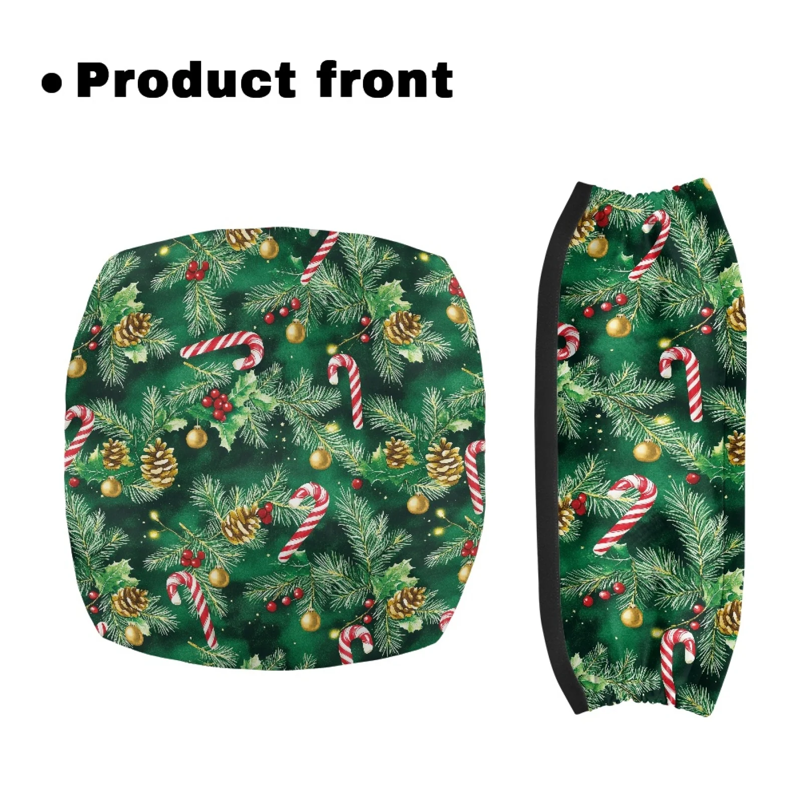 Coloranimal Candy 2PCS Rollator Seat Back Cover Rollator Walker Seat Cover for Seniors Adult Indoor