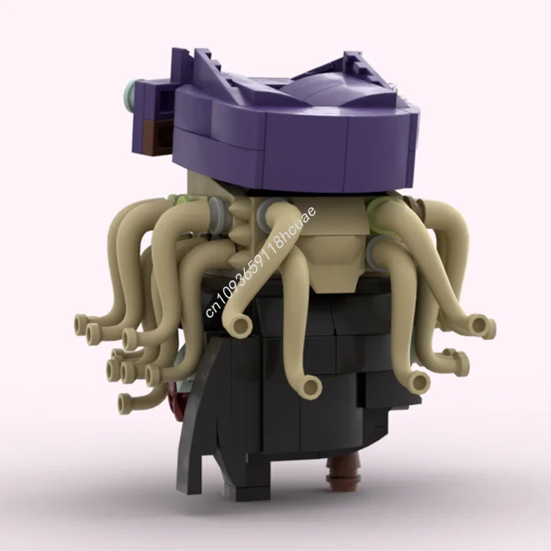 246 pz MOC Davy Jones Pirati Il Caraiboia Brickheadz Modello Building Blocks Giocattoli Artigianali Assemblare Modulare Per Bambini Regali Di Natale