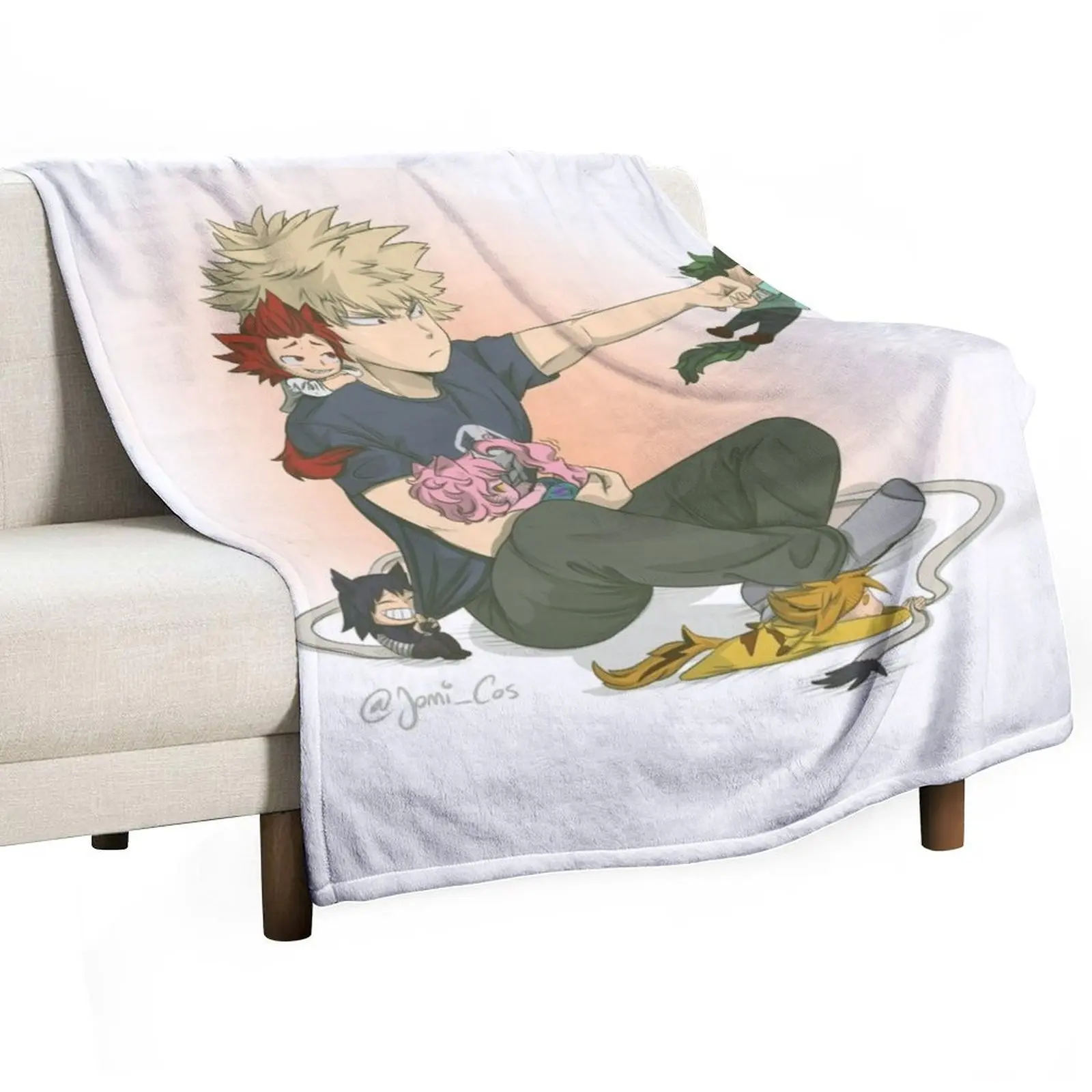 Bakusquad - Nope Throw Blanket Sofa Throw Summer Beddings blankets ands for winter Blankets