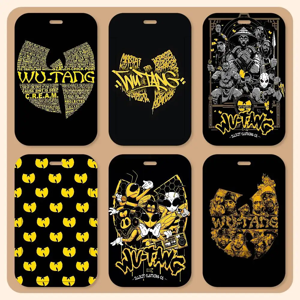 

WU-T--TANGs CLANs Band Anime Lanyard Card Holders Student ID Card Holders Neckband Card Holders Access Control Accessories Gifts