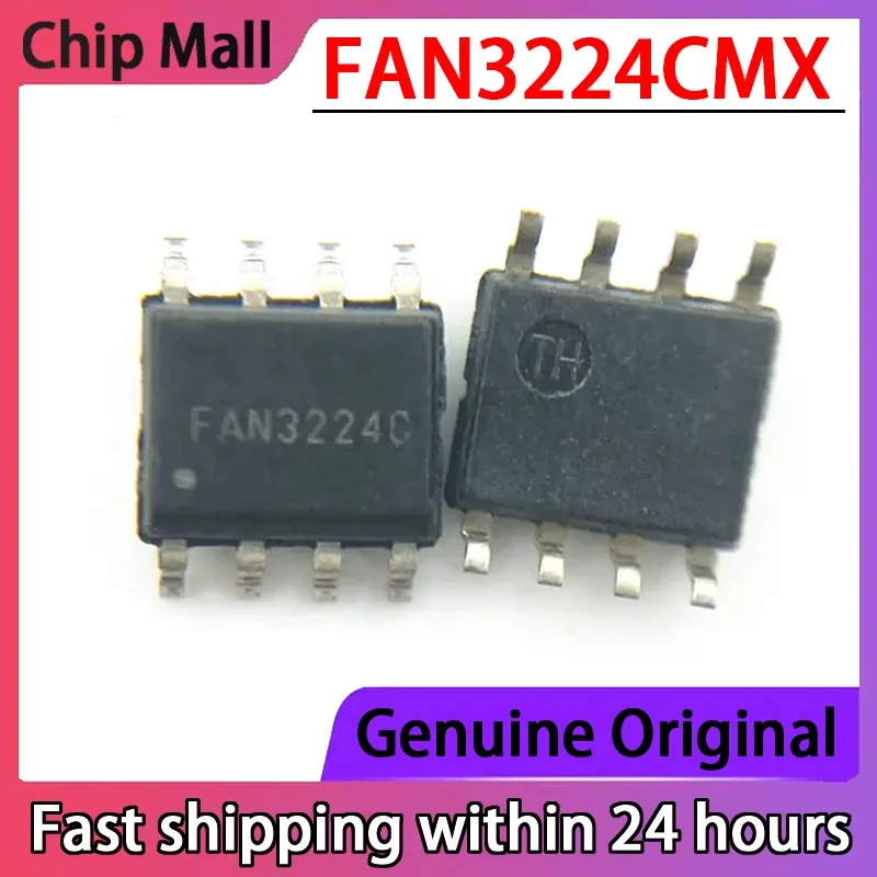 

5 шт. оригинальный FAN3224CMX FAN3224C SOP8 IC привода ворот совершенно новый на складе