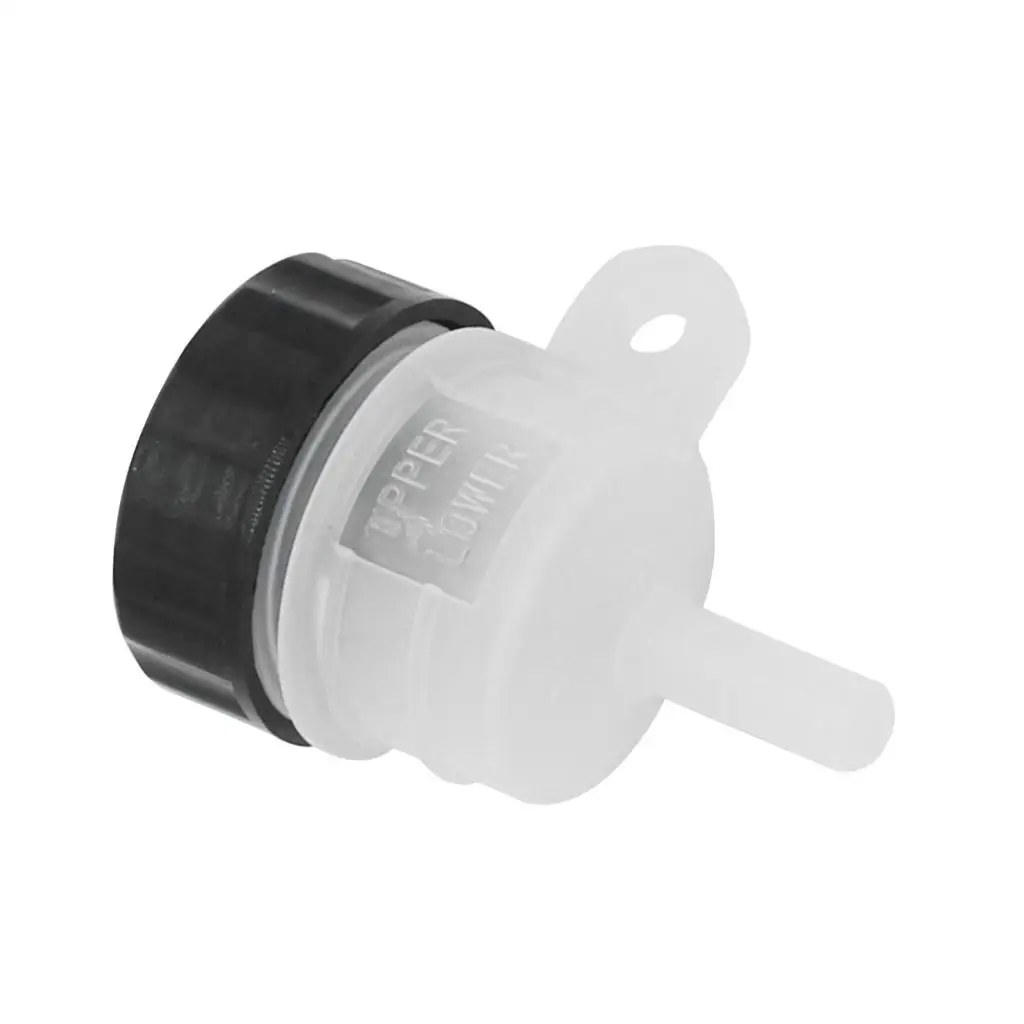 Universal Plastic Refit Motorcycle Foot Rear Brake Master Cylinder Tank Oil Cup Fluid Bottle Reservoir for Kawasaki